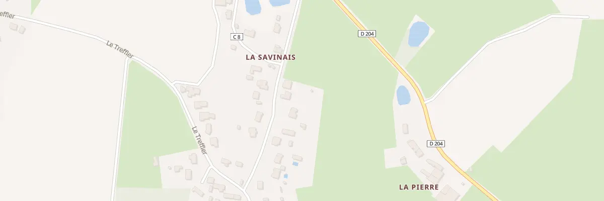 Plan du 37B La Savinais à Besné