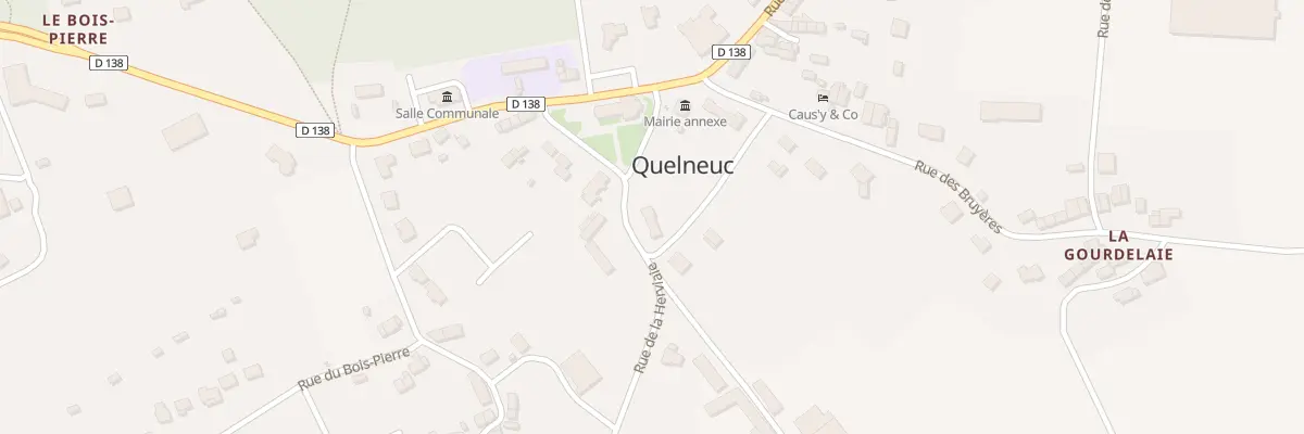 Plan du 1 Rue des Marronniers à Carentoir