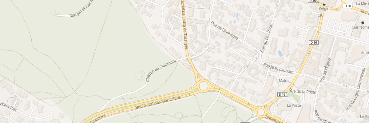 Plan du 48A Bd de Lattre de Tassigny à Saint-Jean-de-Monts