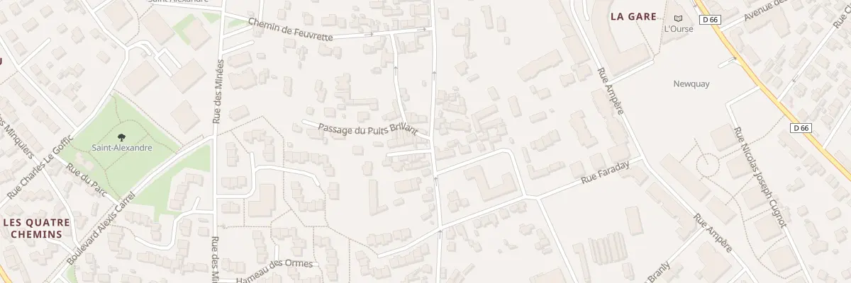 Plan du 18 Rue Saint-Alexandre à Dinard