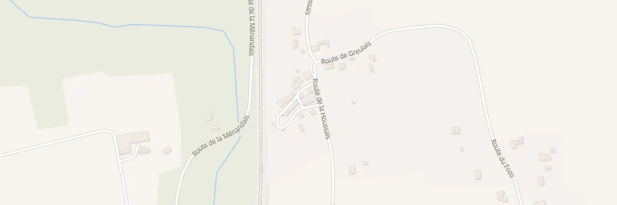 Plan du 3 La Houssais à Sévérac