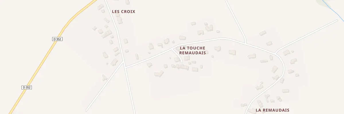 Plan du 8 La Touche Remaudais à Sixt-sur-Aff