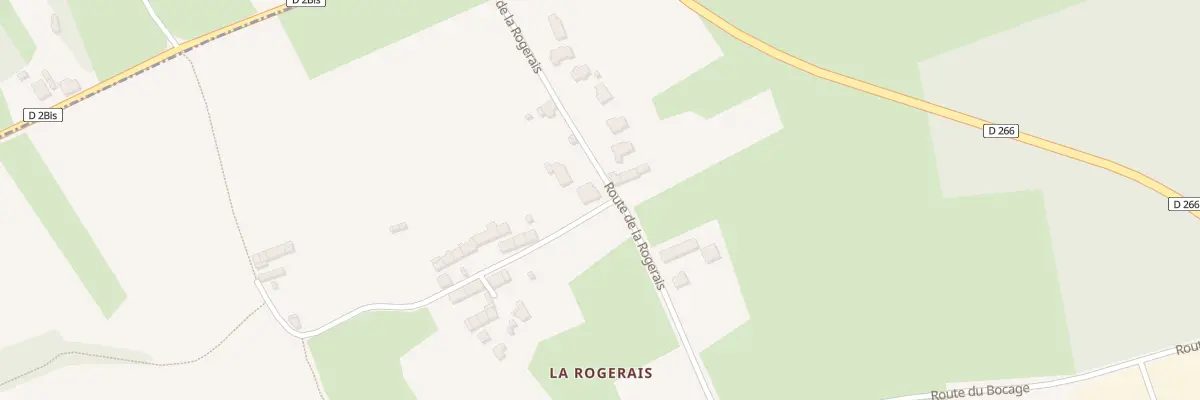 Plan du 33 La Rogerais à Tréméreuc