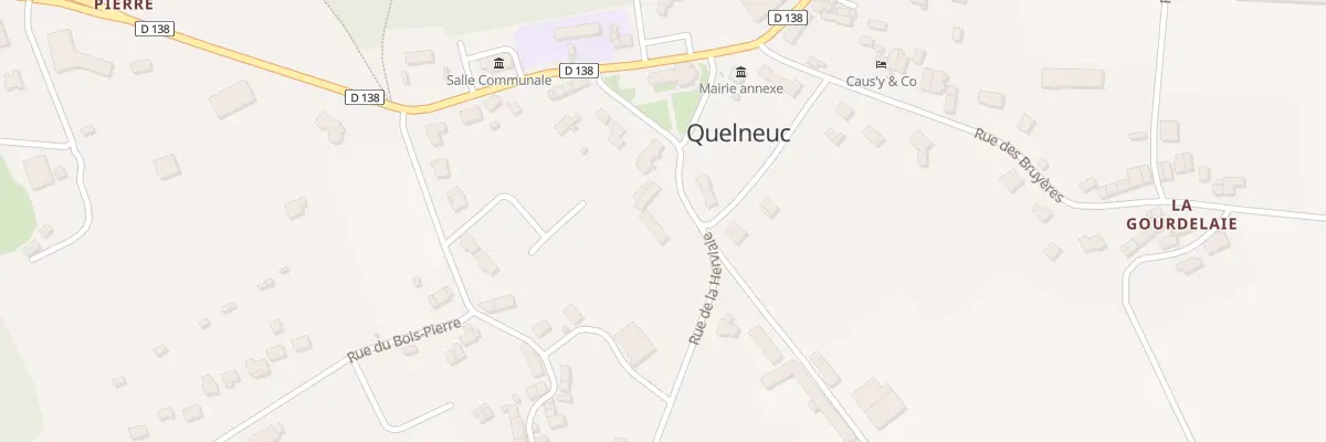 Plan du 8 Rue des Marronniers à Carentoir