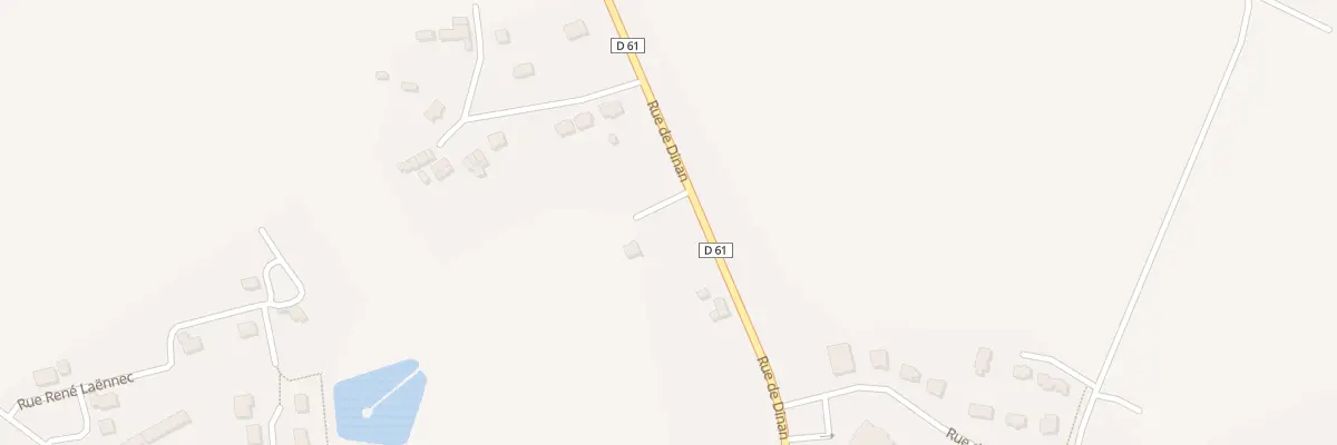 Plan du 7 Rue de Dinan à Médréac