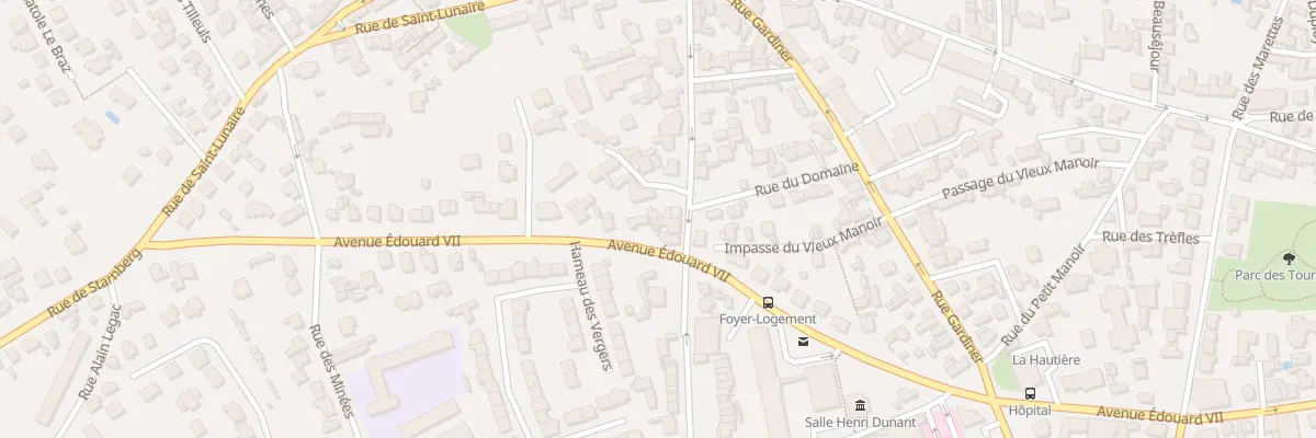 Plan du 24B Rue des Vergers à Dinard