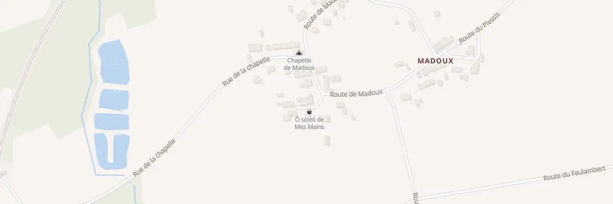 Plan du 8 Madoux à Sévérac
