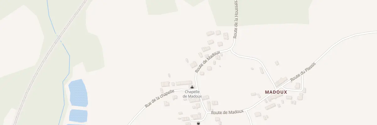 Plan du 5544 Madoux à Sévérac