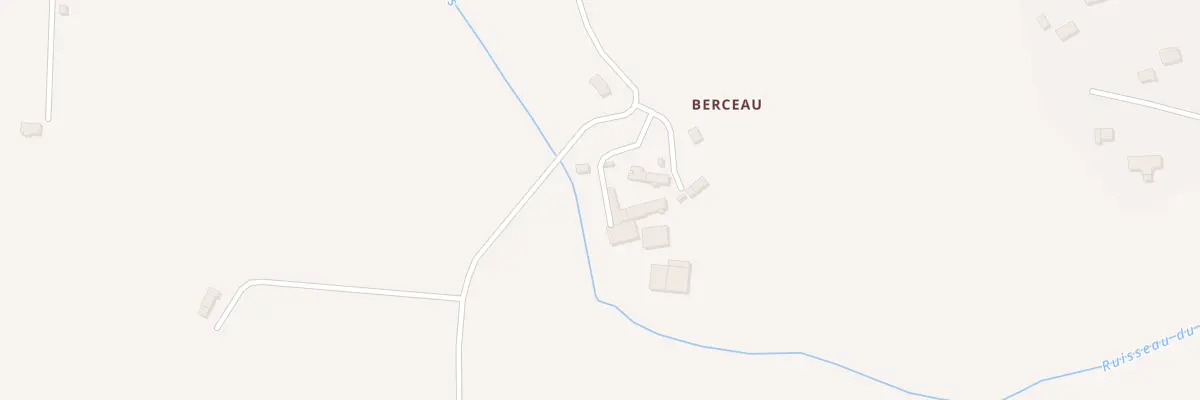 Plan du 7 Berceau à Saint-Gildas-des-Bois