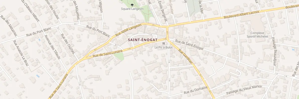 Plan du 7T Rue de Saint-Lunaire à Dinard