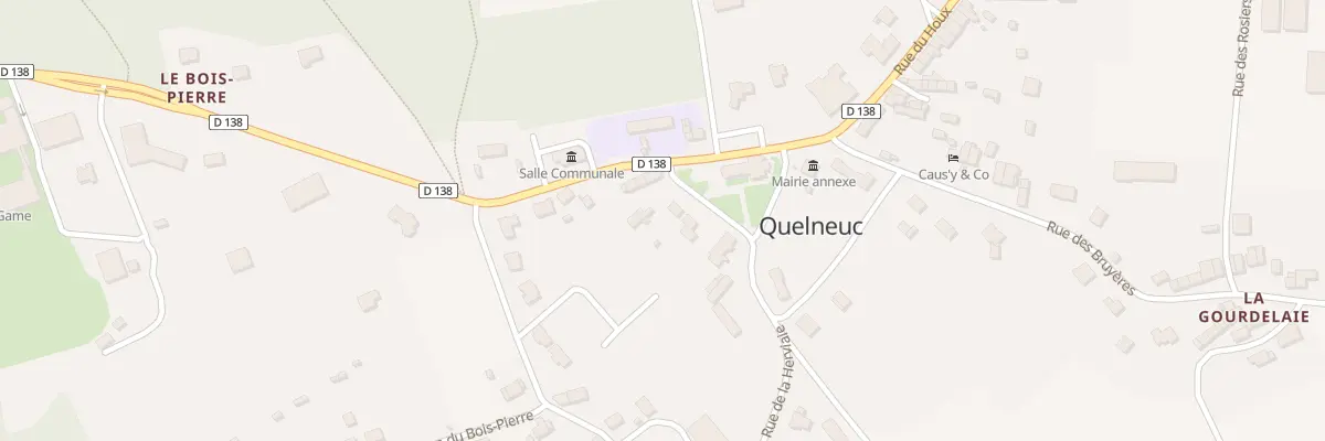 Plan du 2 Rue des Marronniers à Carentoir