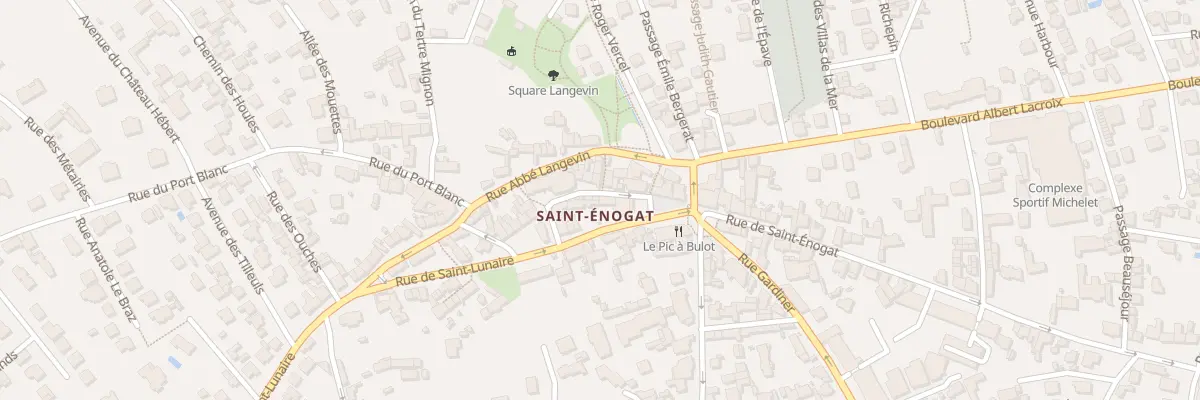 Plan du 7 Rue de l’Eglise à Dinard