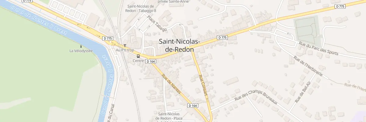 Plan du 24 Rue de Châteaubriant à Saint-Nicolas-de-Redon