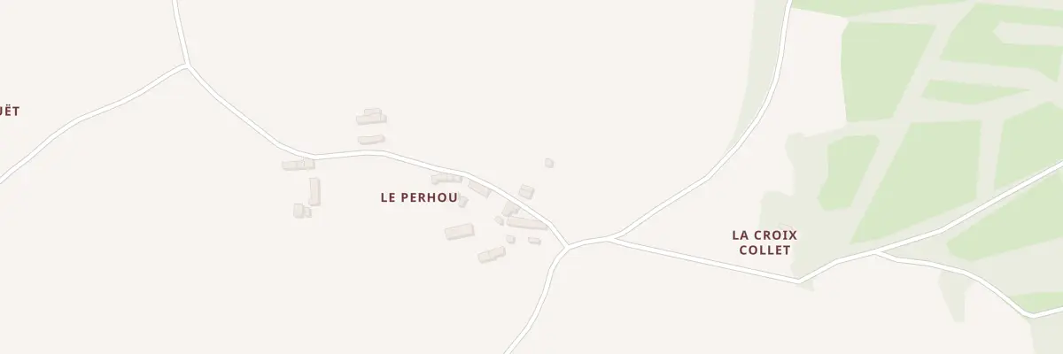 Plan du 5325 Le Perhou à Saint-Juvat