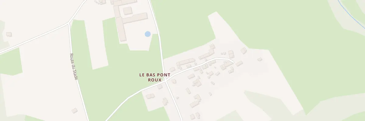Plan du 42 Le Bas Pont Roux à Saint-Carné