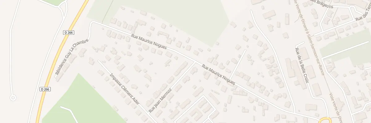 Plan du 2 Rue Mermoz à Pleurtuit