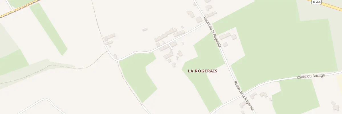 Plan du 7 La Rogerais à Tréméreuc