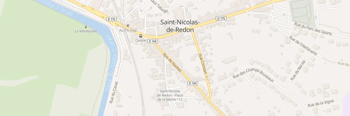 Plan du 19 Rue de Nantes à Saint-Nicolas-de-Redon