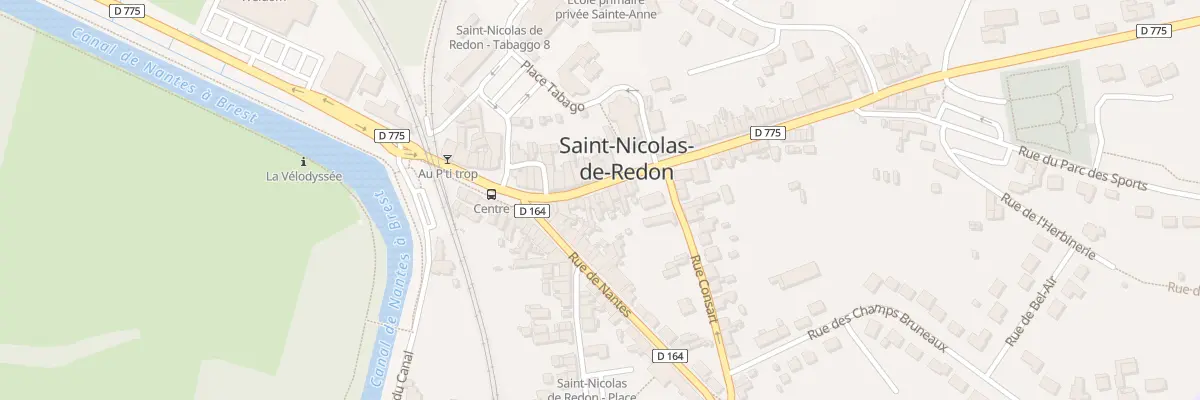 Plan du 14 Rue de Châteaubriant à Saint-Nicolas-de-Redon