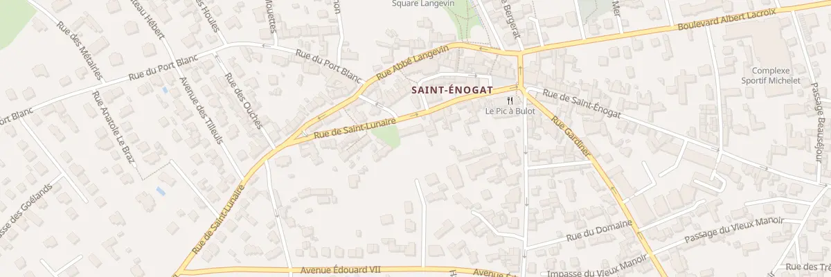 Plan du 15 Rue de Saint-Lunaire à Dinard