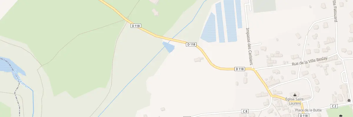 Plan du 23 Rue de l’Eglise à Tréméreuc