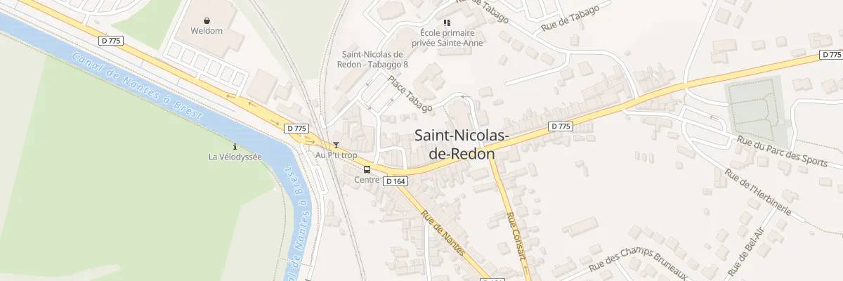 Plan du 5 Rue de Châteaubriant à Saint-Nicolas-de-Redon