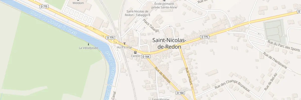 Plan du 1 Rue de Châteaubriant à Saint-Nicolas-de-Redon