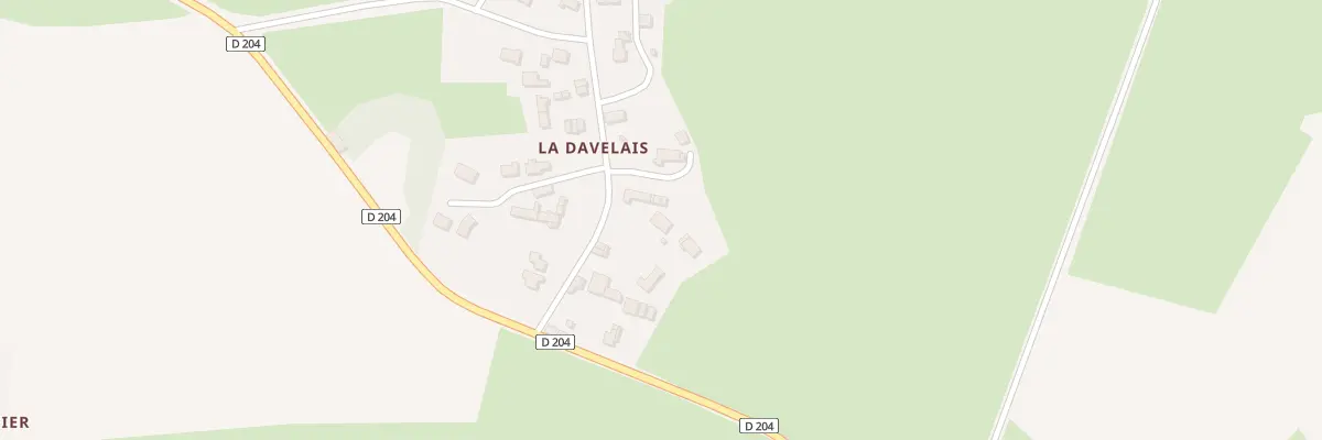 Plan du 14B La Davelais à Besné