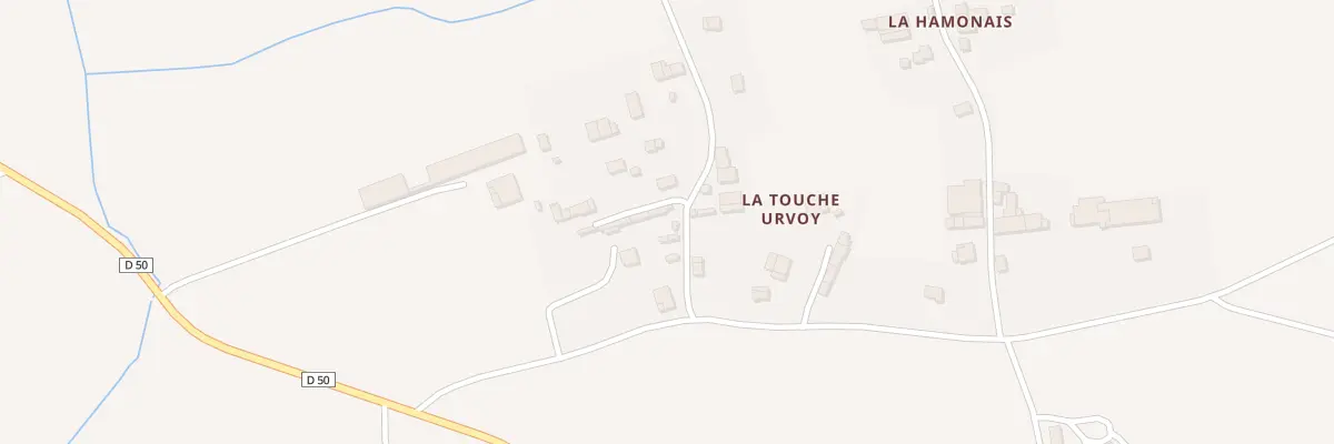 Plan du 7 La Touche Urvoy à Comblessac
