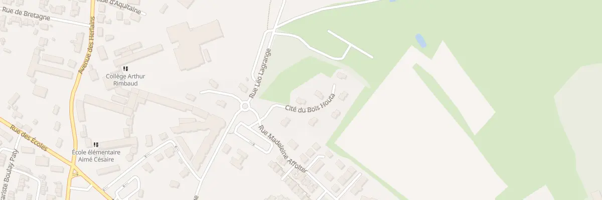 Plan du 8 Cité du Bois Houta à Donges