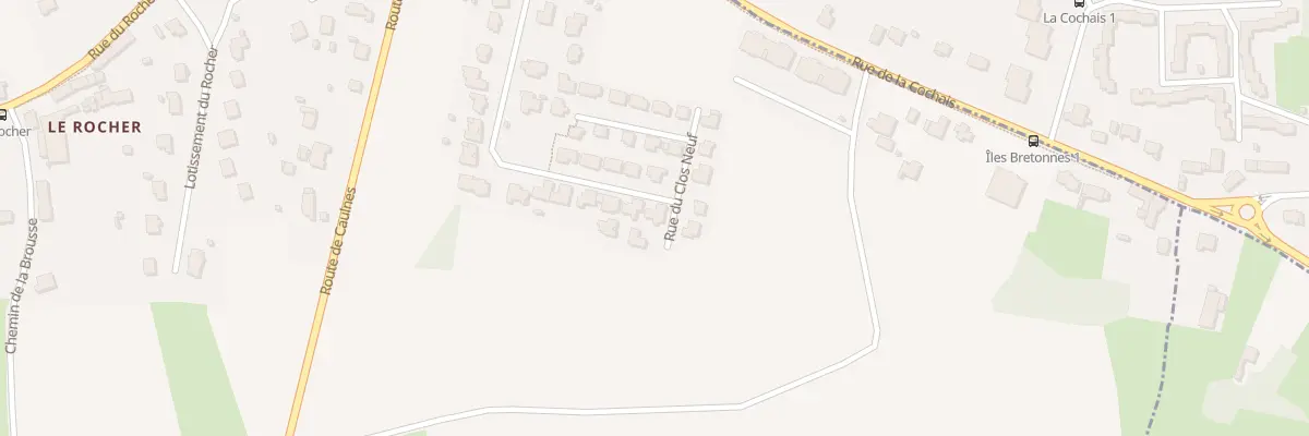 Plan du 29 Rue du Clos Neuf à Trélivan