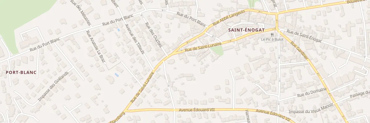 Plan du 27A Rue de Saint-Lunaire à Dinard
