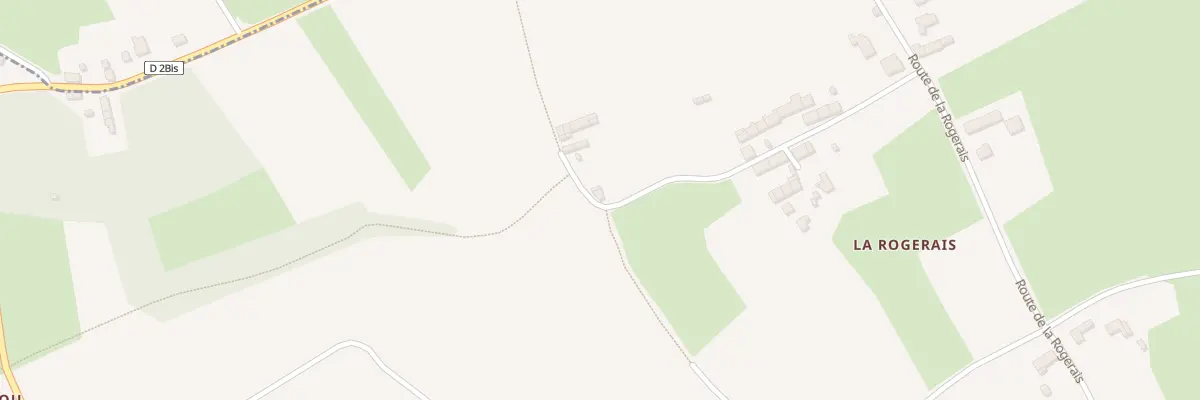 Plan du 17 La Rogerais à Tréméreuc
