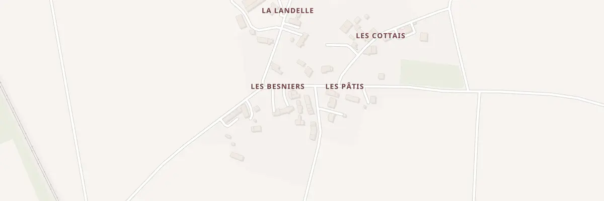 Plan du 5796 Le Patis de Trouhel à Fégréac