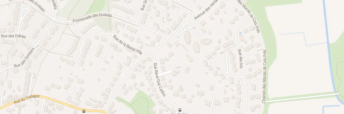 Plan du 80 Av des Herlains à Donges