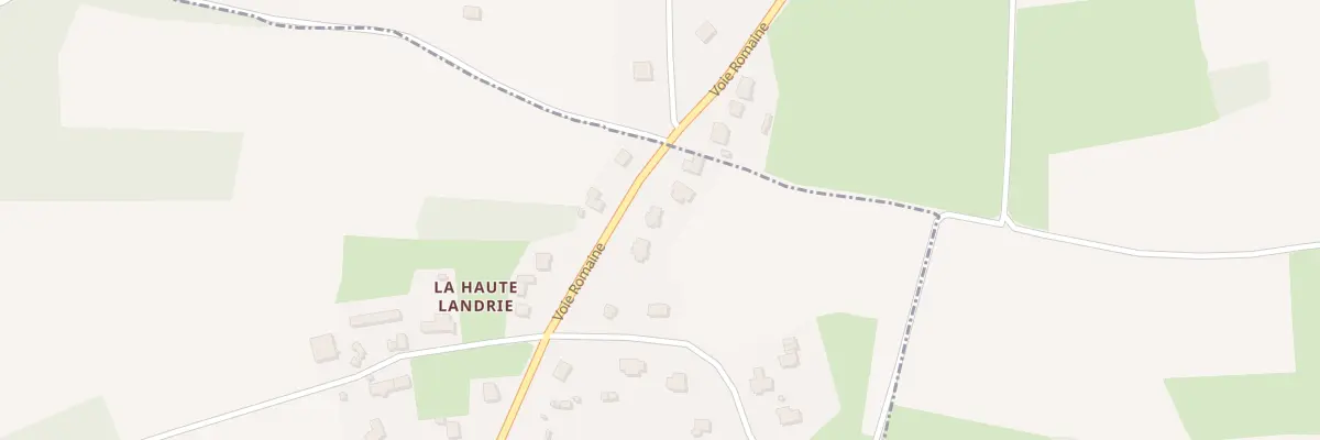 Plan du 46 La Landrie à Trévron