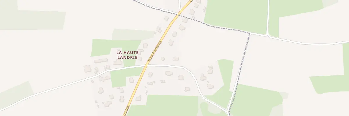 Plan du 40 La Landrie à Trévron