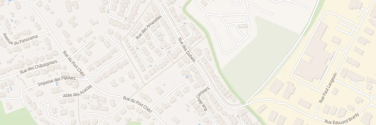 Plan du 28 Rue des Gobets à Pornic
