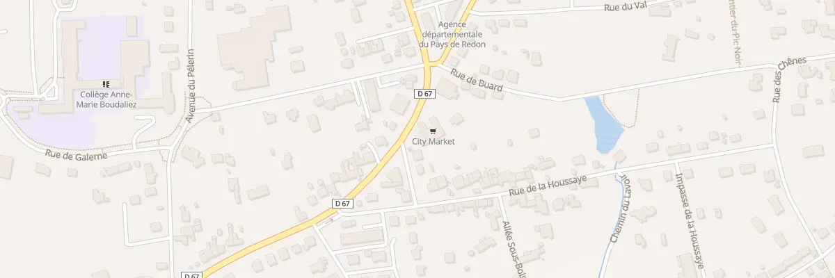 Plan du 66 Rue Saint-Michel à Redon