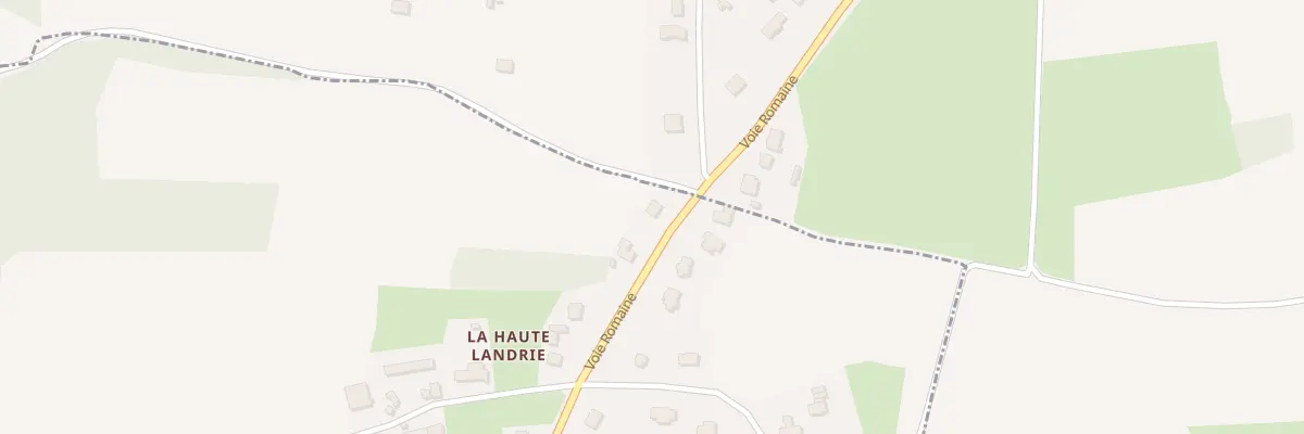 Plan du 39 La Landrie à Trévron