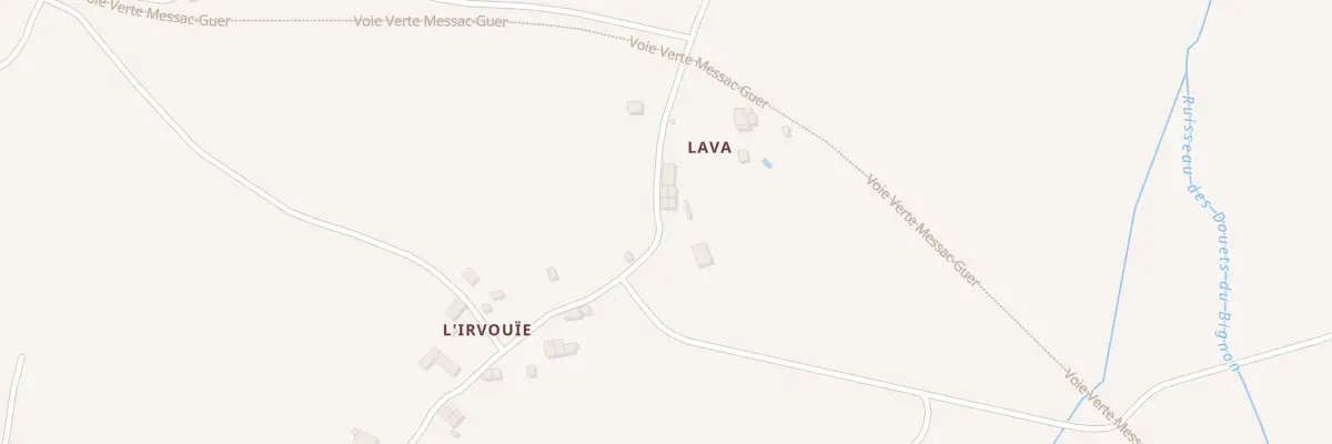Plan du 14 Lava aux Brulais