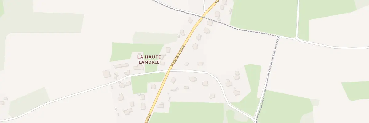 Plan du 42 La Landrie à Trévron