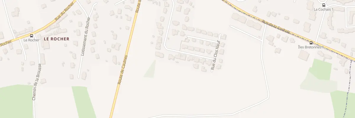 Plan du 24 Rue du Clos Neuf à Trélivan