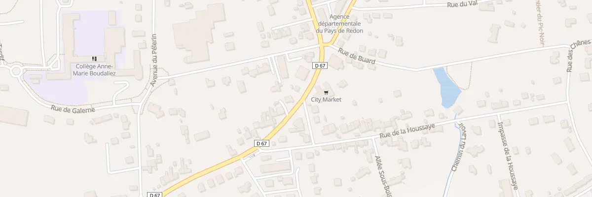 Plan du 103 Rue Saint-Michel à Redon