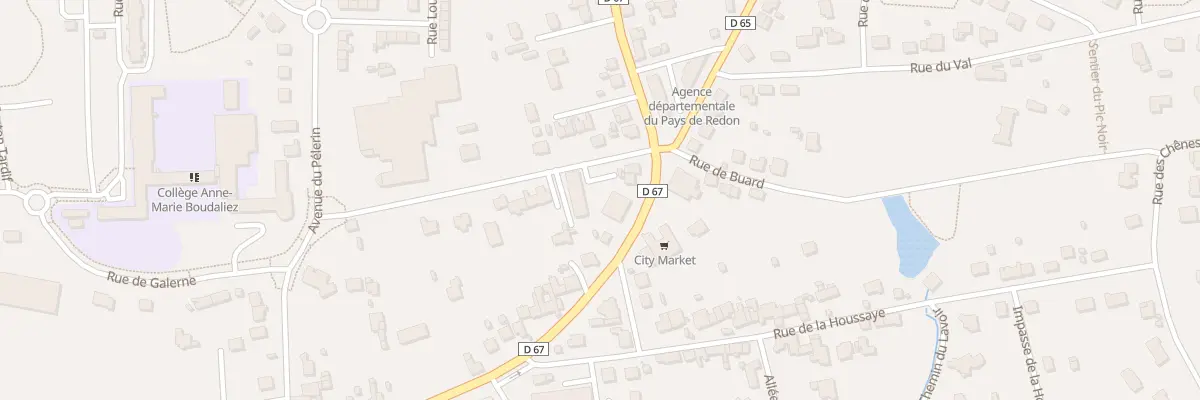 Plan du 105 Rue Saint-Michel à Redon