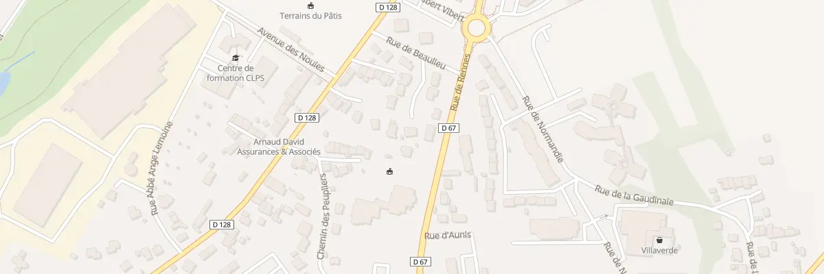 Plan du 9 Rue Jules Cahour à Redon