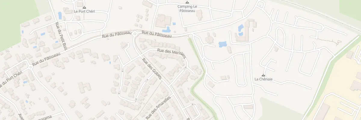 Plan du 12 Rue des Merisiers à Pornic