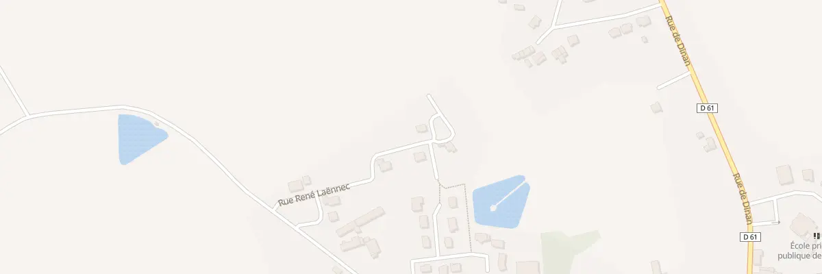 Plan du 21 Rue René Laennec à Médréac
