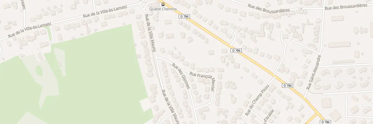Plan du 30 Rue des Glycines à Dinard