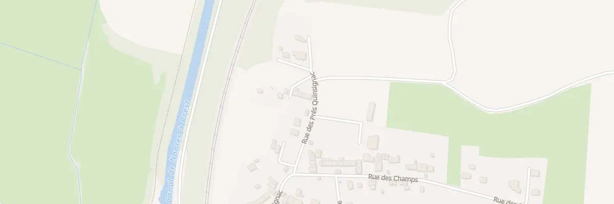 Plan du 23 Rue des Pres Quinsignac à Saint-Nicolas-de-Redon